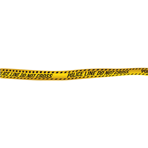 Police tape PNG-28690